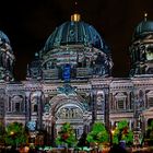 Berliner Dom beim Festival of Lights