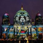 Berliner Dom beim Festival of Lights