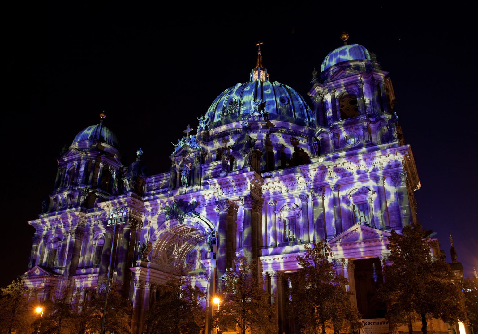 Berliner Dom beim "Festival of Lights" 2010