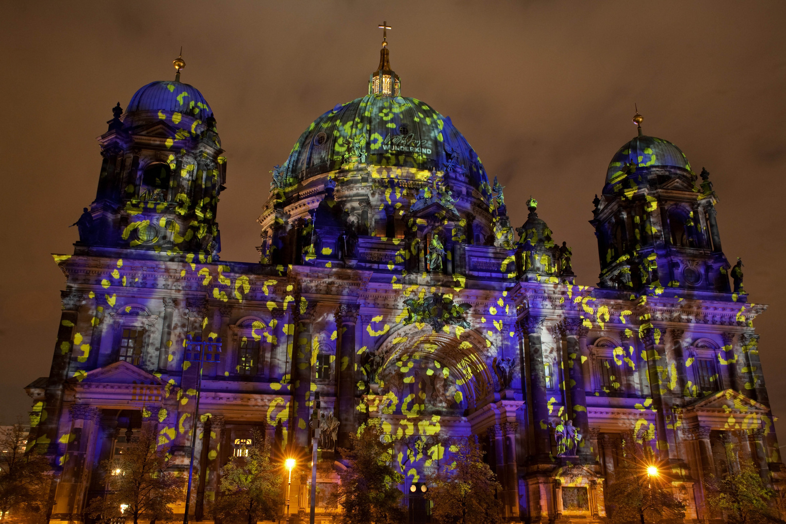 Berliner Dom beim Festival of Lights 2010