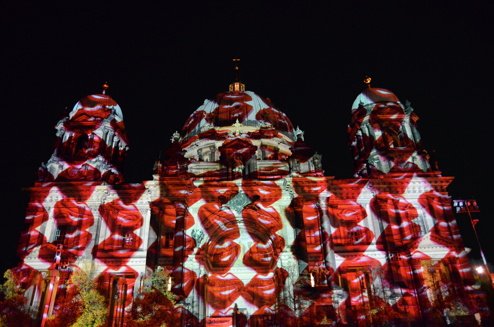 Berliner Dom beim Festival of Lights 2013