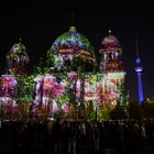 Berliner Dom beim Festival of Lights 2014