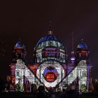 Berliner Dom beim Festival of Lights 2014.