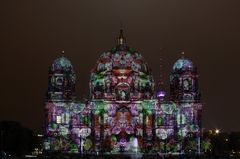 Berliner Dom beim Festival of Lights