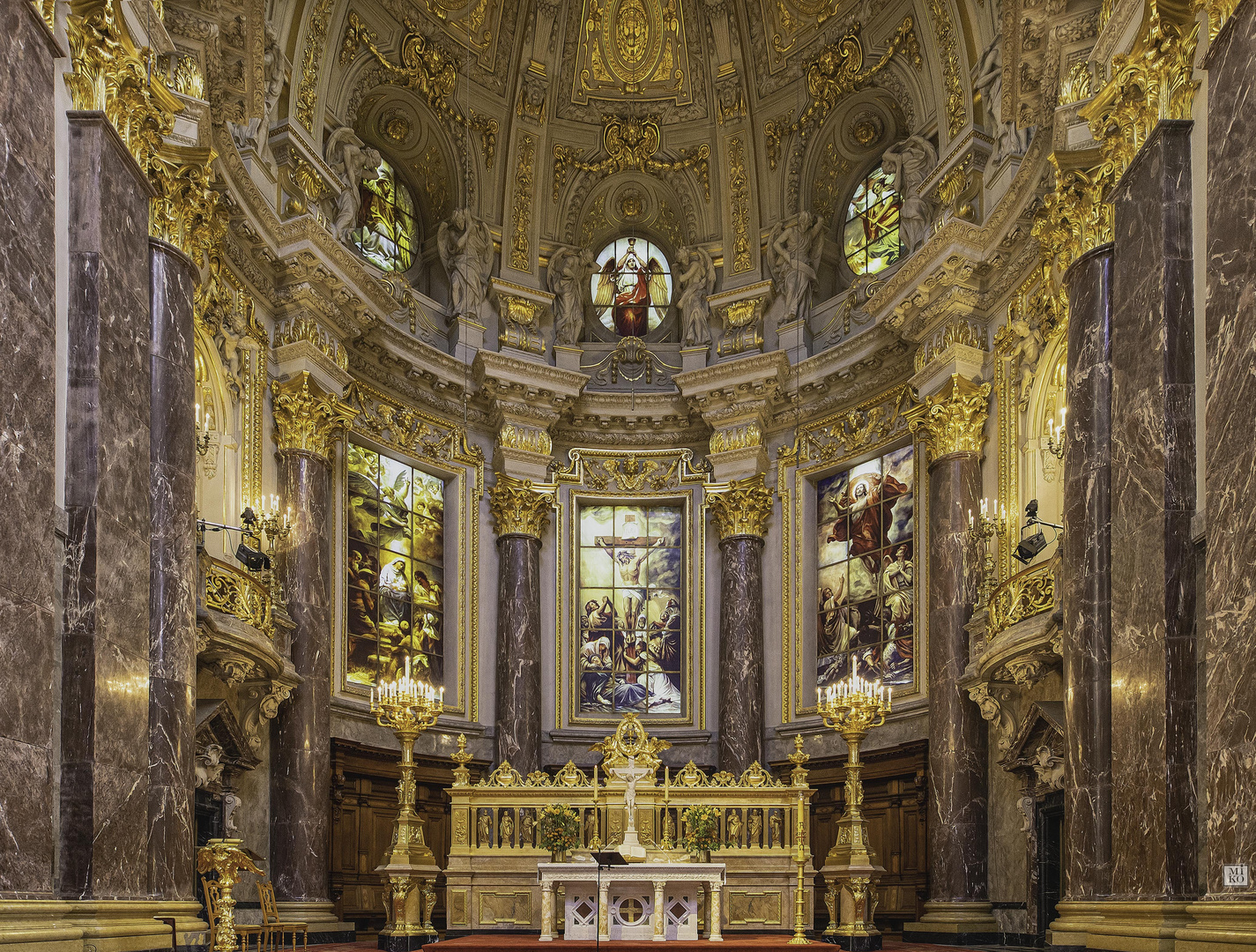 Berliner Dom - Blick auf den Altar