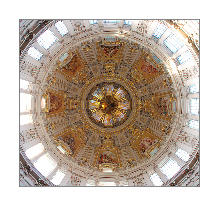 Berliner Dom - Blick in die Kuppel