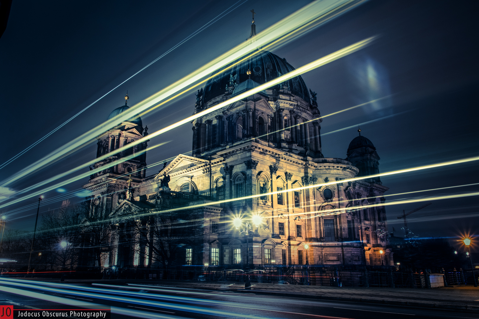 Berliner Dom by night