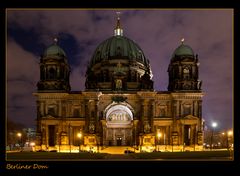 Berliner Dom by Night