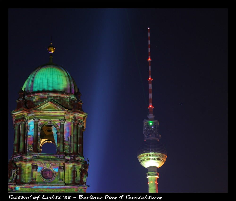 Berliner Dom - Fernsehturm