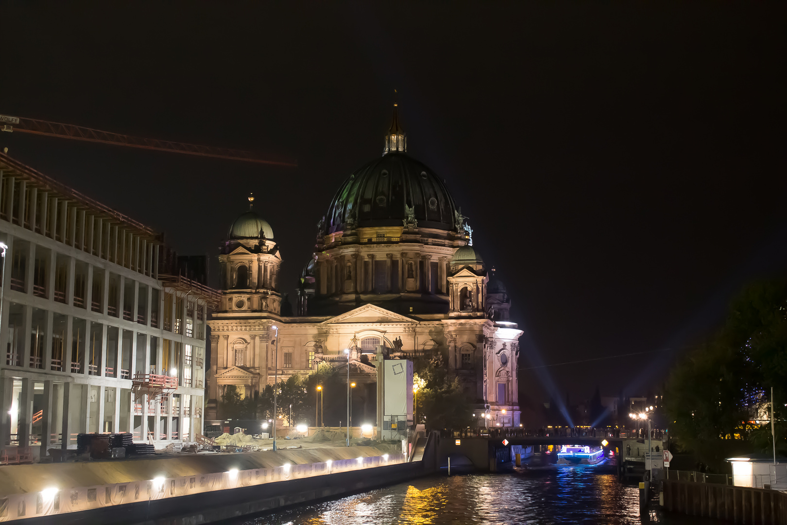 Berliner Dom ,Fesival of Lights 2014