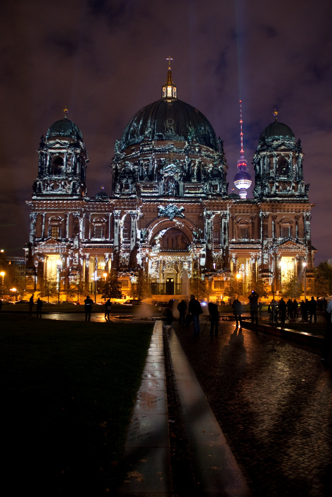 Berliner Dom- Festival of lights 2009