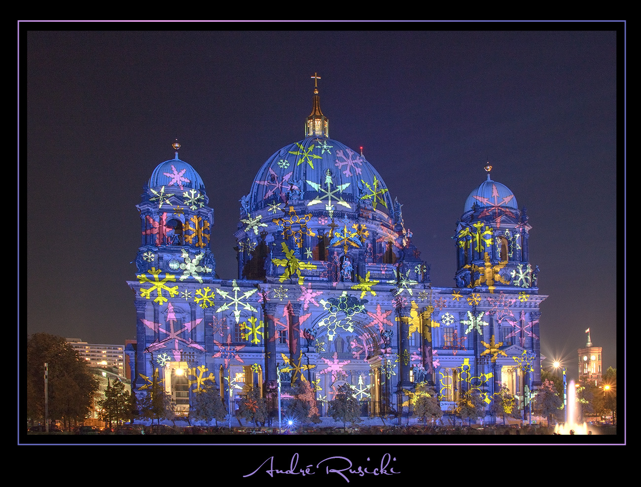 Berliner Dom @ Festival Of Lights 2012