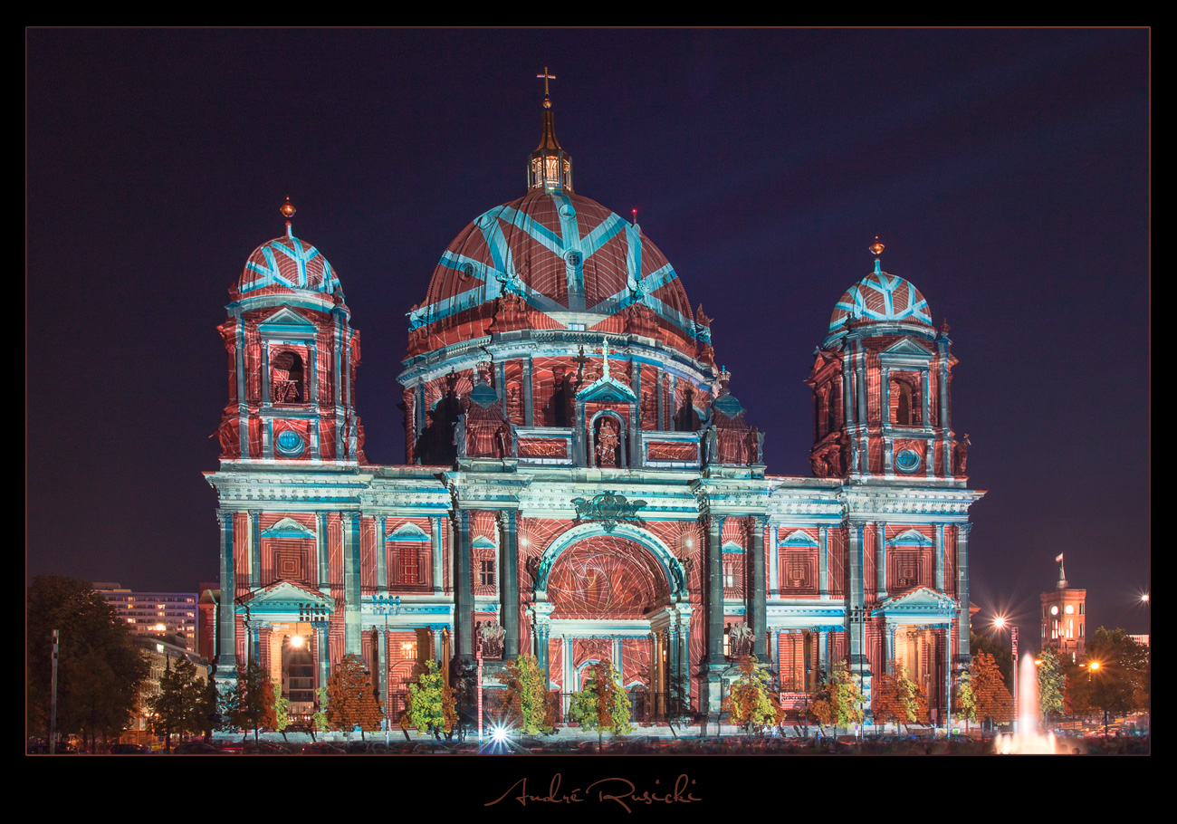 Berliner Dom @ Festival Of Lights 2012