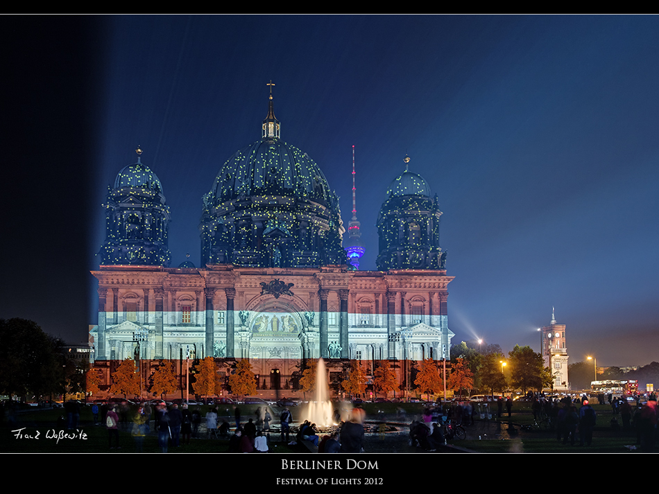 Berliner Dom - Festival Of Lights 2012