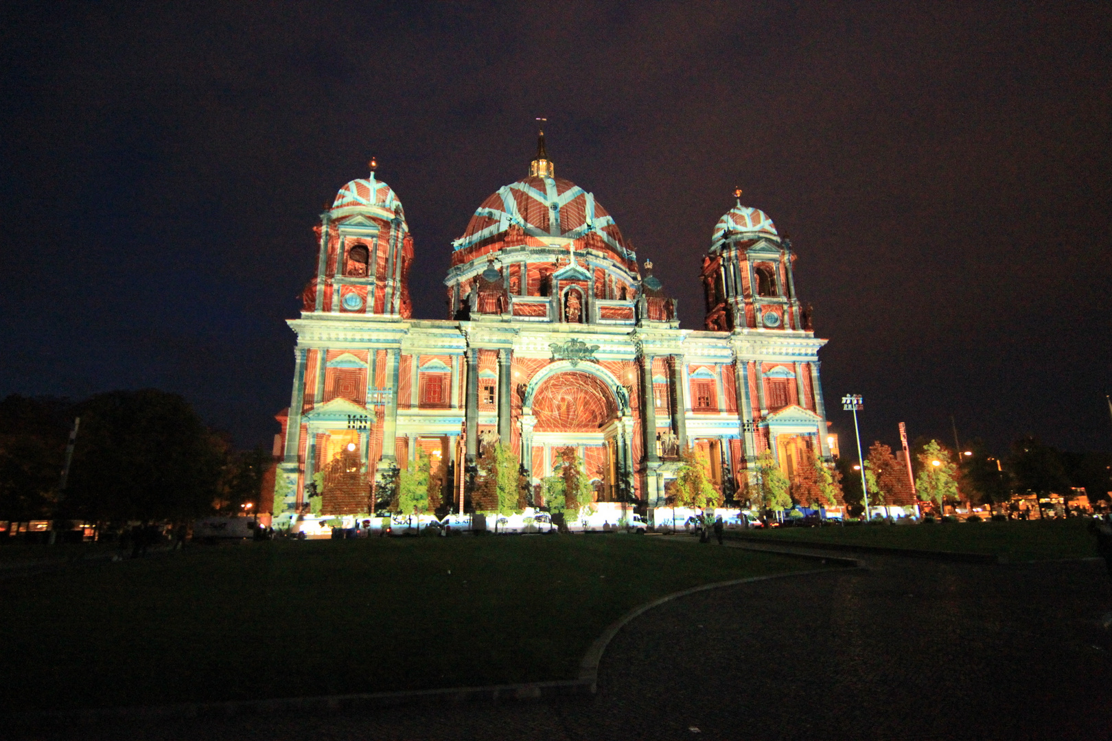 Berliner Dom " Festival of Lights 2012 "