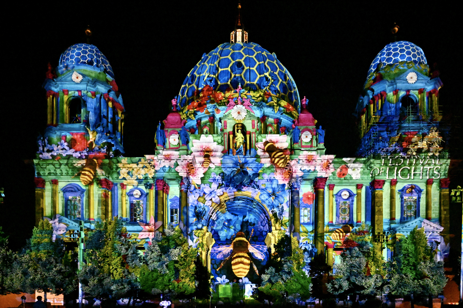 Berliner Dom Festival of lights