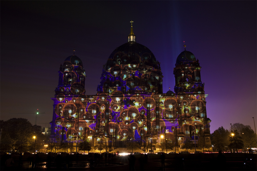 Berliner Dom : Festival of Lights
