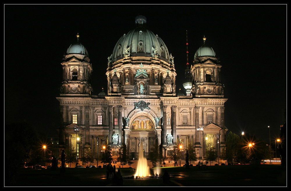 Berliner Dom  -  Gruß aus der Heimat