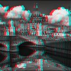 Berliner Dom hinter Baustelle (3D)