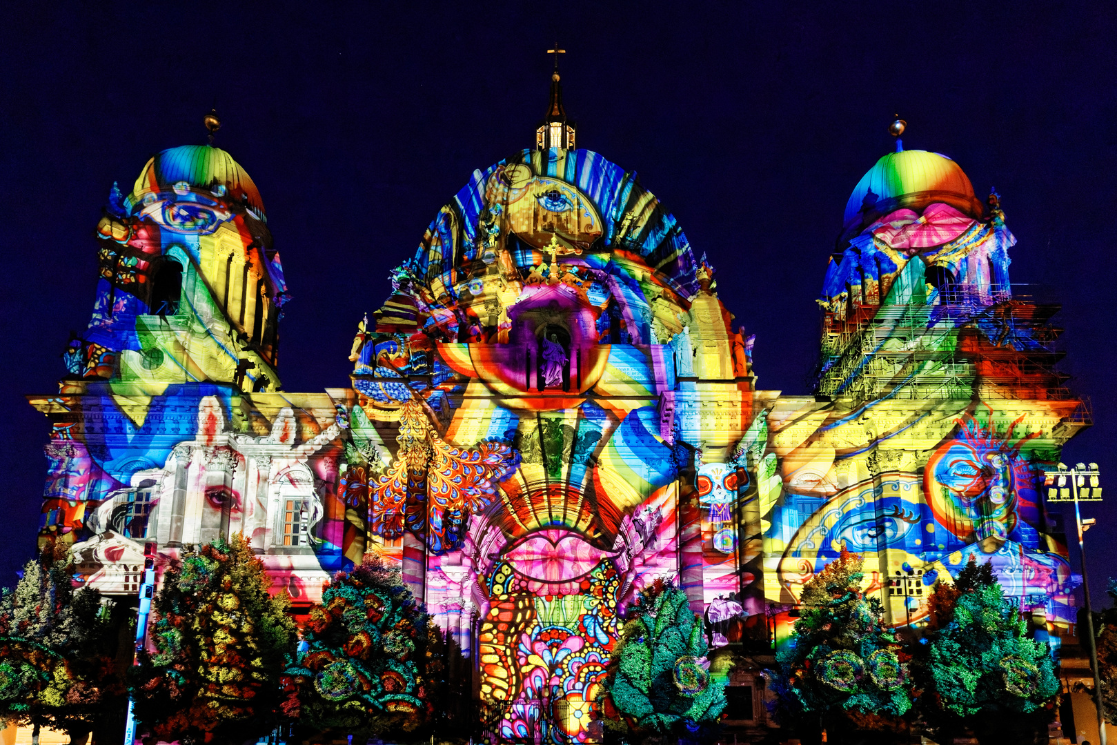 Berliner Dom (II) - Festival of Lights 2021