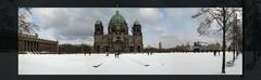 Berliner Dom im Schnee