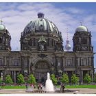 Berliner Dom mit Fernsehturm