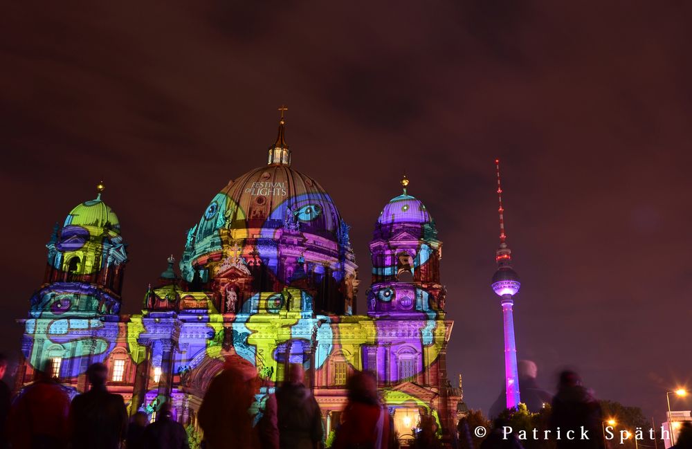 Berliner Dom mit Fernsehturm