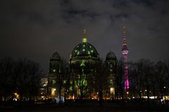 Berliner Dom mit Fernsehturm