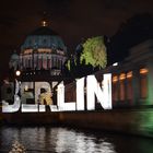 Berliner Dom mit Lichtprojektion, Veranstaltung Berlin leuchtet 2014