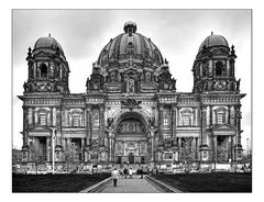 Berliner Dom - monochrom