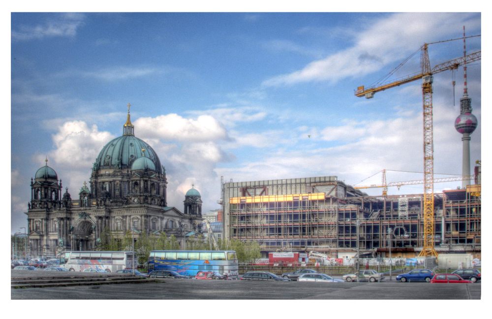 Berliner Dom und Palast Ruine, neuer TM Effekt