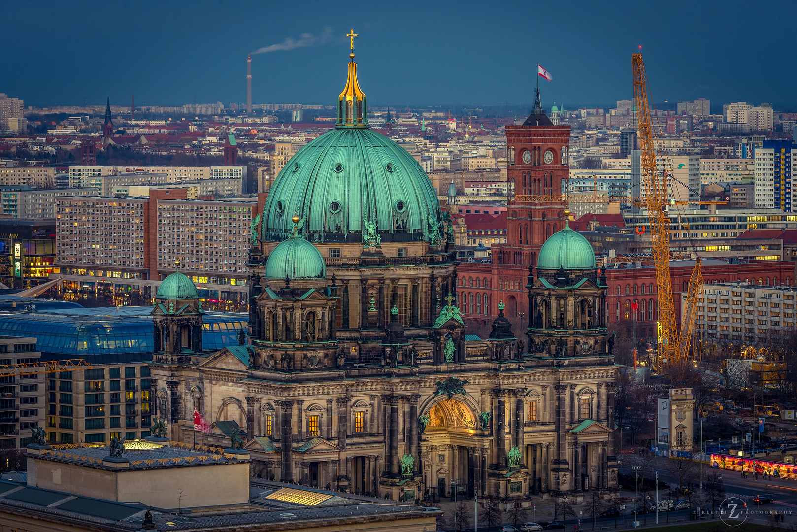 Berliner Dom von oben