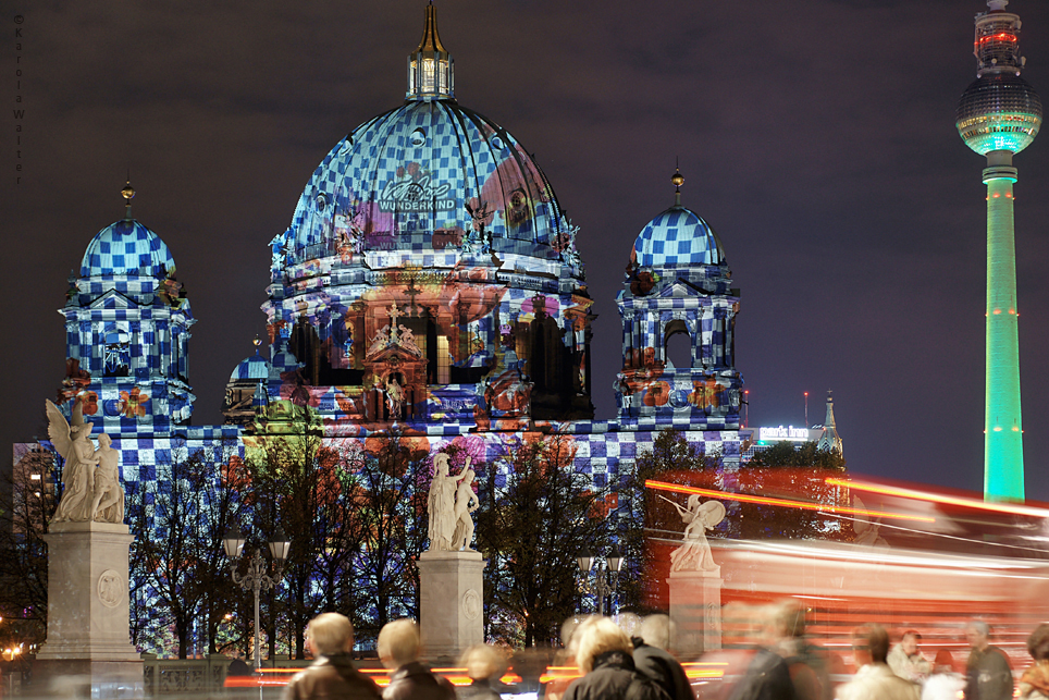 Berliner Dom während des Festivals of Lights 2010_IV