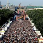 Berliner Fan Meile bei dem EM Finale 2008