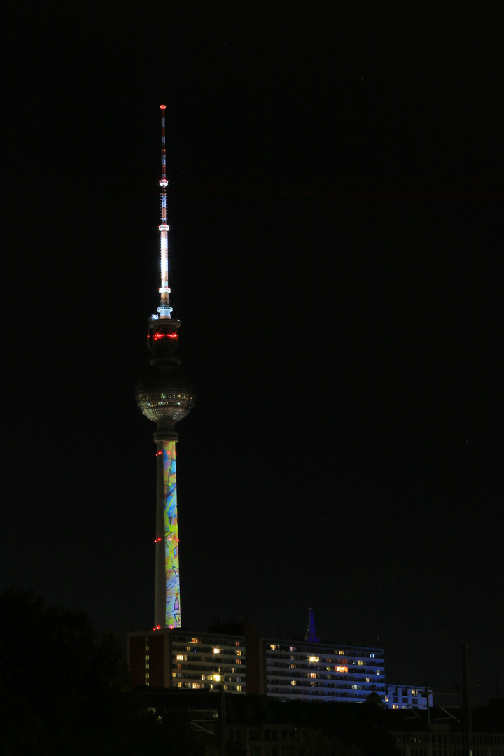 Berliner Fernsehturm beim FOL 2018