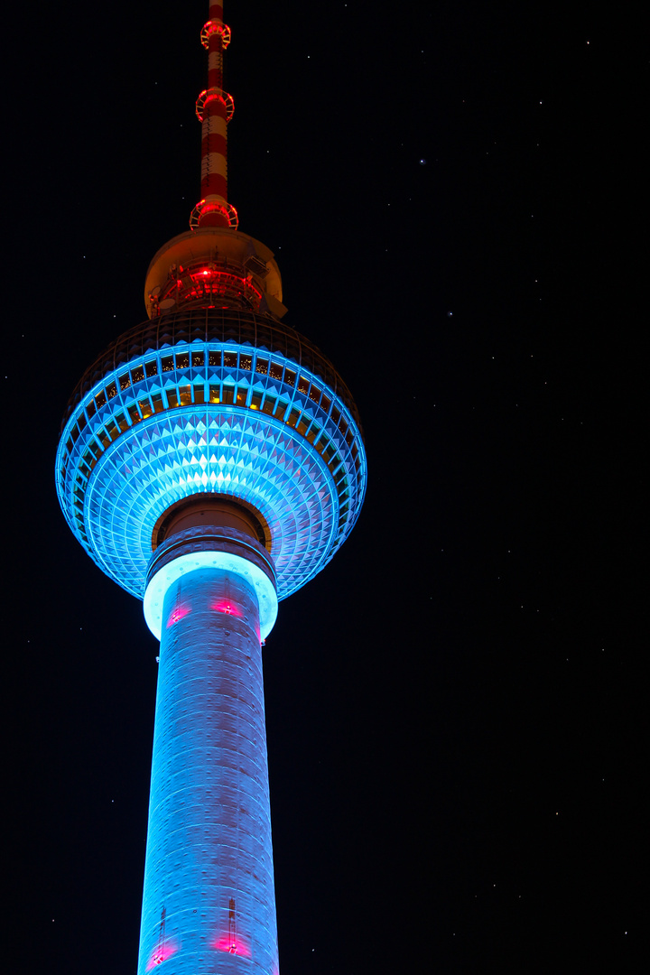 Berliner Fernsehturm Festival of Light 2012