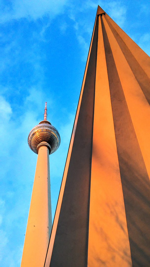 Berliner Fernsehturm, mal etwas anders gesehen