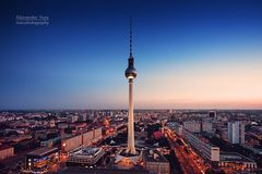 Berliner Fernsehturm / Skyline