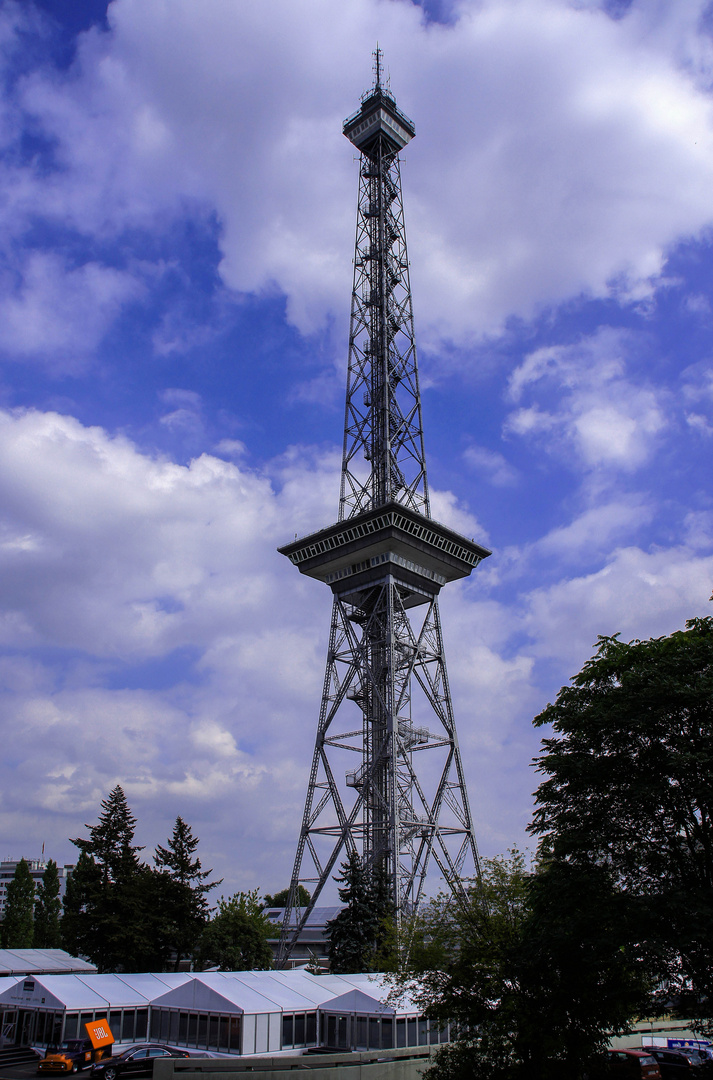 Berliner Funkturm Foto & Bild | architektur, berlin, fotos Bilder auf ...