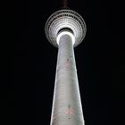 Berliner Funkturm bei Nacht