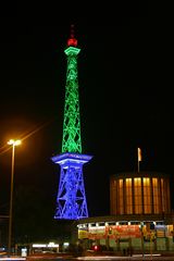 Berliner Funkturm beim Festival of Lights