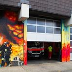 Berliner Graffiti: Feuerwache Kreuzberg