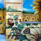 Berliner Graffiti: "Sonnenblumen"
