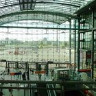 Berliner Hauptbahnhof auf Durchfahrt