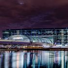 Berliner Hauptbahnhof bei Nacht