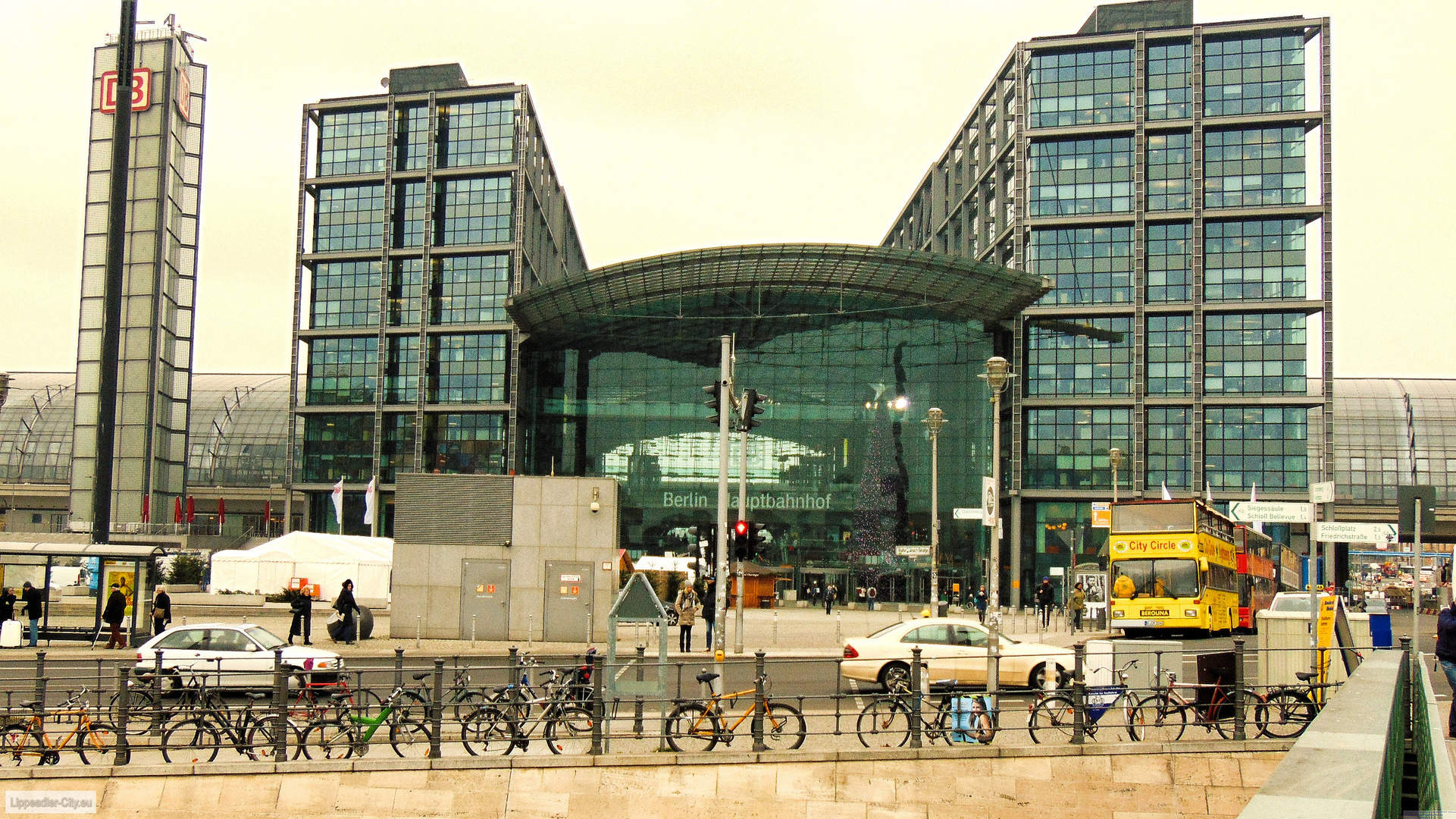 Berliner Hauptbahnhof Künstlerisch
