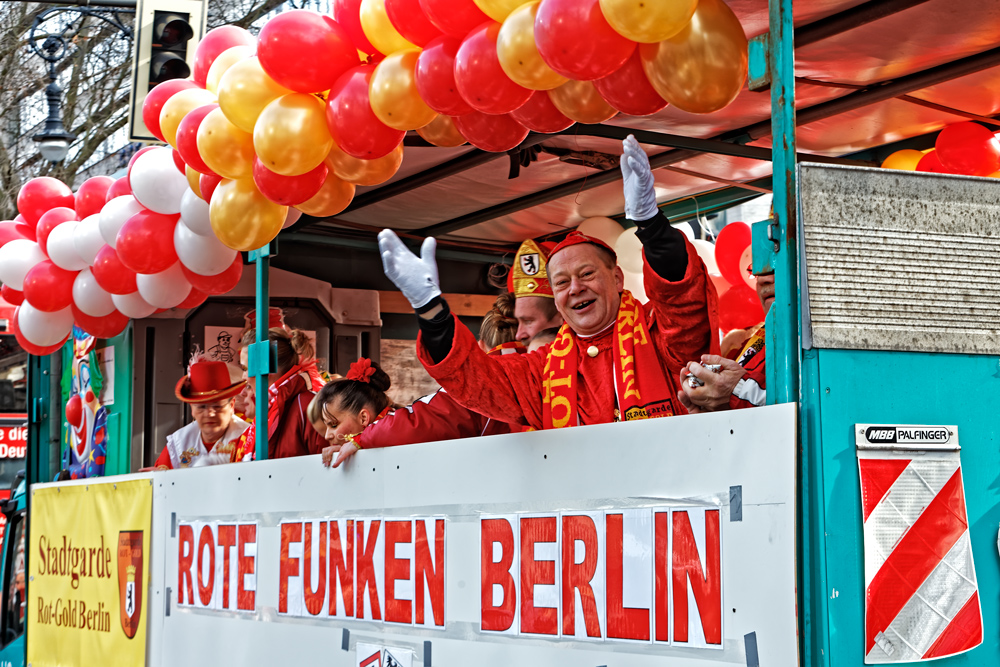 ... Berliner Karnevalsumzug III ...