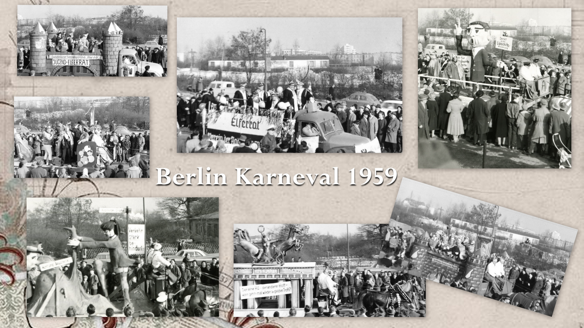 Berliner Karnevalszug 1959