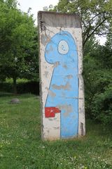 Berliner Mauer -Segment in Bischofsheim-