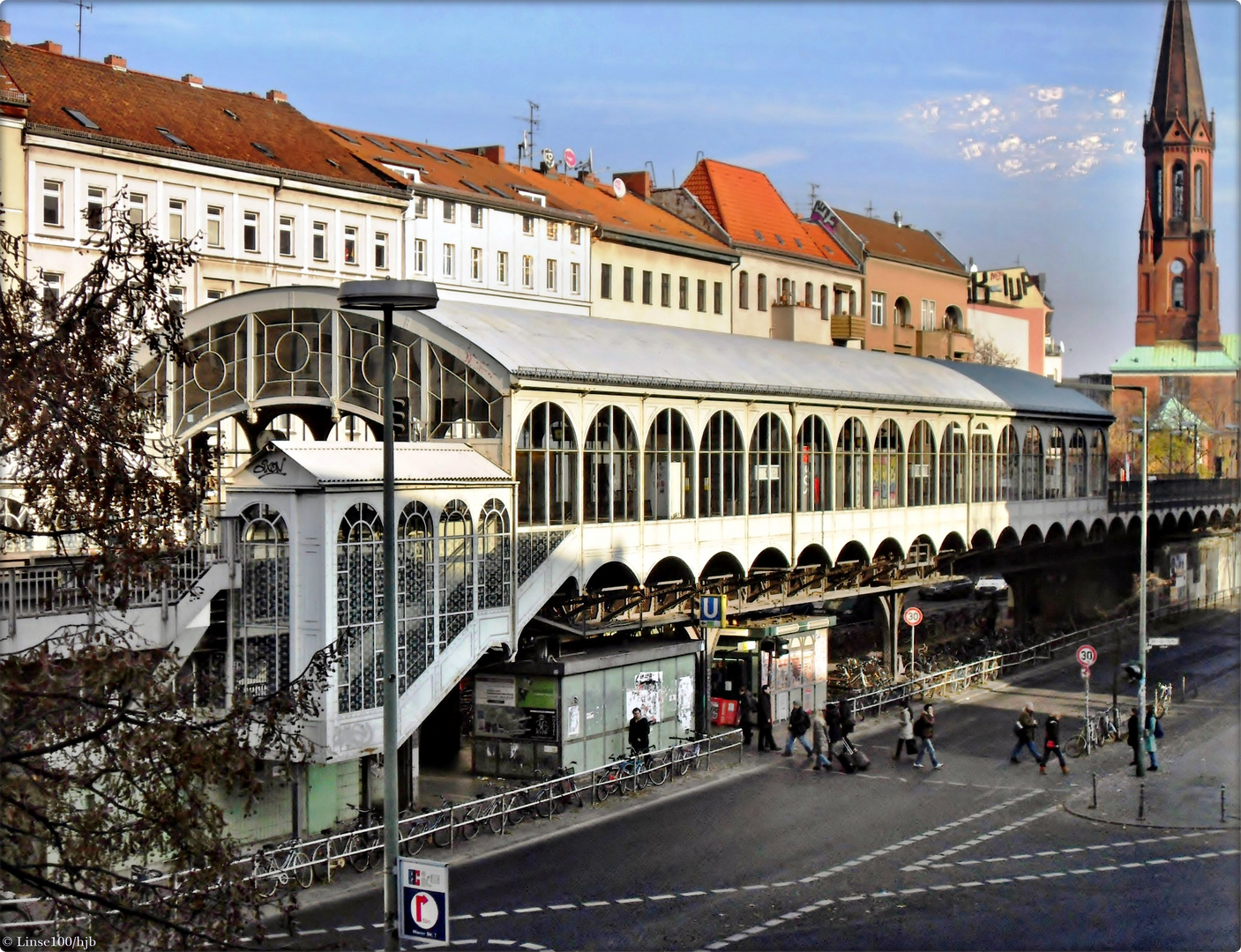 Berliner Nachbarschaften -17-U - Bahnhof Görlitzer Bahnhof, Berlin - Kreuzberg